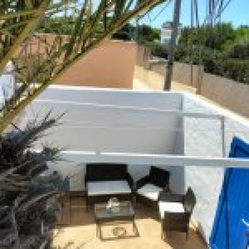 vista de la terraza