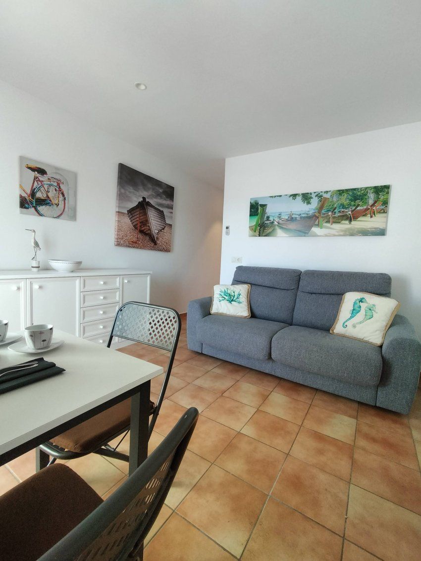 Salón con sofà cama